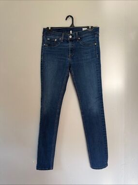 rag & bone Dark Blue Skinny Jeans 28
